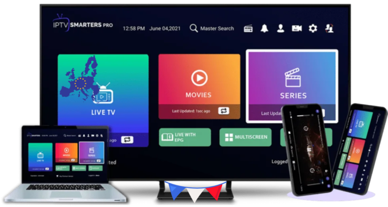 Smarters Pro IPTV Player - Lecteur IPTV 4K